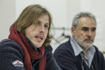 El secretario general de Podemos en Castilla y León, Pablo Fernández, presenta el proceso de confección del programa electoral-Ical