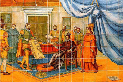 Felipe II ordena la reconstrucción de la parte incendiada.- AYUNTAMIENTO VALLADOLID