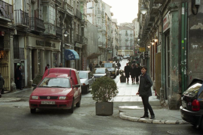 Calle de la Platería, diciembre 1998.- J.M. LOSTAU