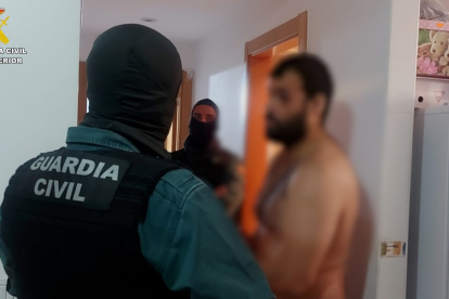 La Guardia Civil detiene a 'El Pirri' en Valladolid. -SUBDELEGACIÓN GOBIERNO