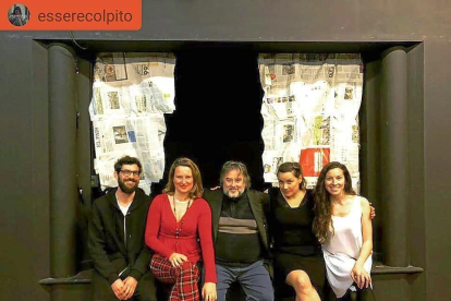 Miguel Salinero, Verónica Serrada, Lima, Aldana Herrera y Sheyla Niño.-E. C.