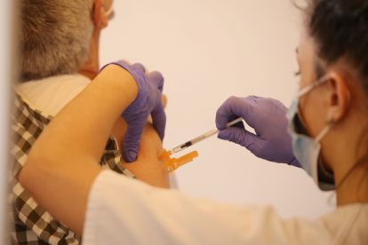 Vacunaci?n con la tercera dosis contra la Covid-19 en Valladolid