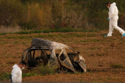 Daphne Caruana de 53 años ha fallecido este lunes en la explosión de un coche bomba.-ZAMMIT LUPPI (REUTERS)