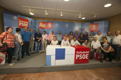Presentación de la plataforma de apoyo a la candidatura de Julio Villarrubia a la Secretaría General del PSOE de Castilla y León-Ical