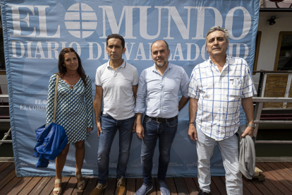 Loli Escribano, Vicente Andrés, Saturnino Fernández y Raúl García de CCOO.  / PHOTOGENIC