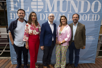 Óscar Cuéllar, Virginia García, Jesús Herreras, Mila Aguado y Víctor Muñoz.  / PHOTOGENIC