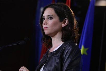 La candidata del PP a la Presidencia de la Comunidad de Madrid, Isabel Díaz Ayuso.-EUROPA PRESS / JESÚS HELLÍN
