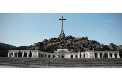 Entrada al Valle de los Caídos, en San Lorenzo de El Escorial. /-JOSÉ LUIS ROCA