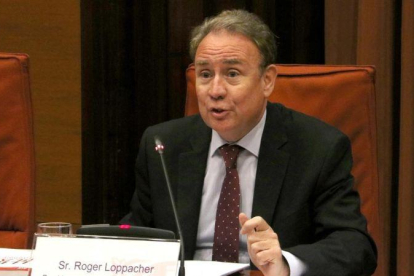 El presidente del Consell de lAudiovisual de Cataluña (CAC),  Roger Loppacher.-EL PERIÓDICO