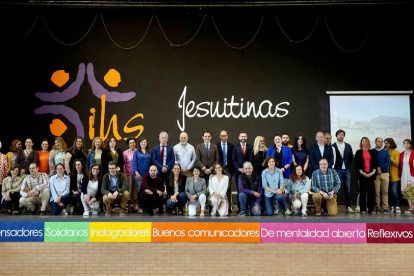 Presentación del primer Bachillerato Internacional de la provincia de Valladolid en el Colegio Jesuitinas. / E. M.