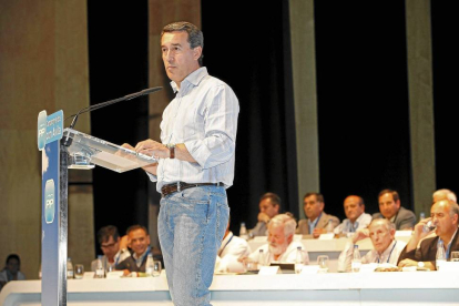 El presidente del PP de Ávila, Antolín Sanz-El Mundo