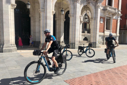 La Sección Ciclista de la Policía Municipal. AYUNTAMIENTO DE VALLADOLID