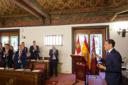 Conrado Íscar, reelegido presidente de la Diputación de Valladolid.-ICAL