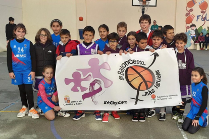 Ligas mini en Palencia participan en la campaña #YoDigoCero