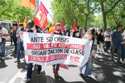 Manifestación del Primero de Mayo en Valladolid. J. M. LOSTAU