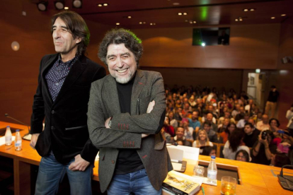 El cantautor Joaquín Sabina y el escritor Benjamín Prado abren el ciclo 'Literarios 2014' de la Fundación Caja de Ávila-Ical