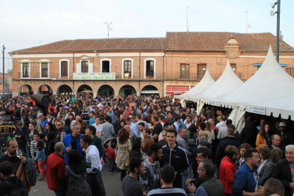 Plaza Mayor de La Seca en la edición del pasado año.-E.M.