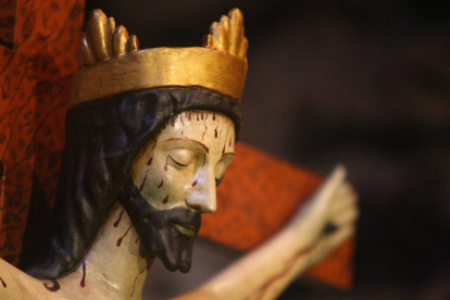 Nuevo paso procesional de la Hermandad de Jesús Nazareno de Ponferrada, réplica del Cristo de la Fortaleza-Ical