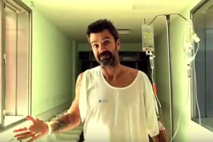 Pau Donés explica en un vídeo la situación por la que está pasando debido a su cáncer.-Foto: PAU DONÉS