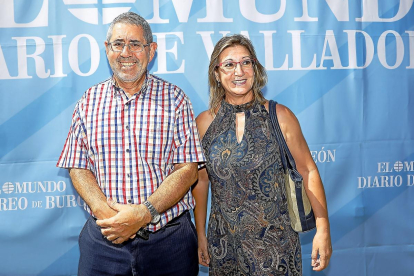 Felix de la Fuente y Carmen Martín (Federación Atletismo CyL).