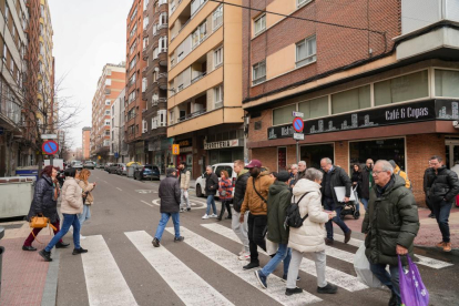 La calle Cervantes de Valladolid en la actualidad. - J.M. LOSTAU