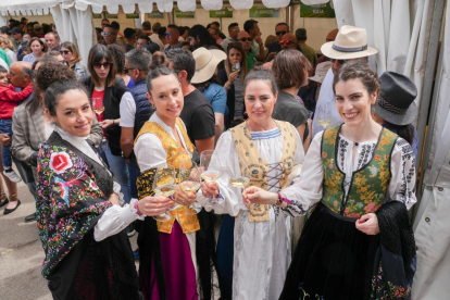 Feria del Vino en la Fiesta del Verdejo de La Seca.- J.M. LOSTAU