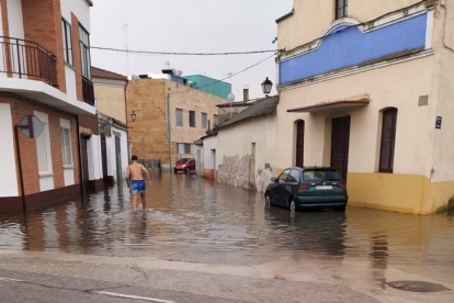 Inundación en Pedrajas-EUROPA PRESS