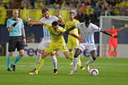 Imagen del partido Villarreal-Zurich disputado el 15 de septiembre dentro de la Europa League de esta temporada.-HEINO KALIS / REUTERS