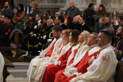 Bendición de las palmas en el Domingo de Ramos en la catedral de Valladolid. PHOTOGENIC
