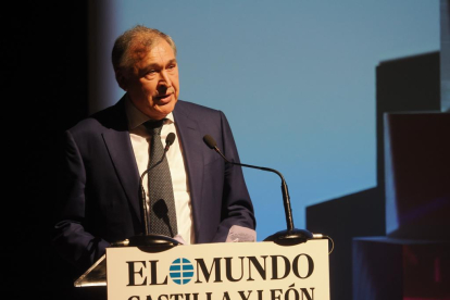 Juan Miguel Martínez Gabaldón, CEO de Galletas Gullón, en la gala de los Premios La Posada 2023 de El Mundo de Castilla y León. -PHOTOGENIC