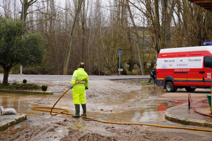 Íscar pide la declaración de zona catastrófica para los municipios de Valladolid inundados. E.M.