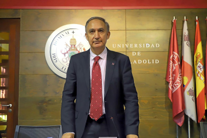 El rector de la Universidad de Valladolid, Antonio Largo Cabrerizo.-ICAL