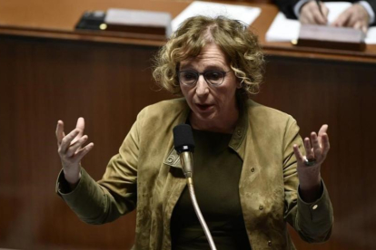 La ministra francesa de Trabajo, Muriel Pénicaud.-AFP