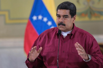 El presidente venezolano, Nicolás Maduro.-EL PERIÓDICO