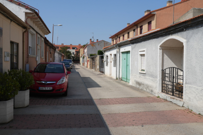 Calle Villafuerte en el barrio de Las Villas en la actualidad. J.M. LOSTAU