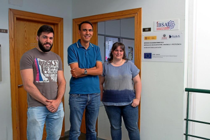 Miembros del Servicio de Bioinformática dentro de los servicios de apoyo a la investigación Nucleus de la Universidad de Salamanca.-EL MUNDO
