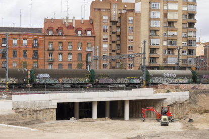Obras del túnel de Panaderos en Valladolid. PHOTOGENIC