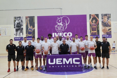 'Media Day' del UEMC REAL VALLADOLID de baloncesto. Photogenic/Miguel Ángel Santos