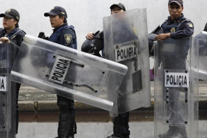Policías en México-AP / REBECCA BLACKWELL