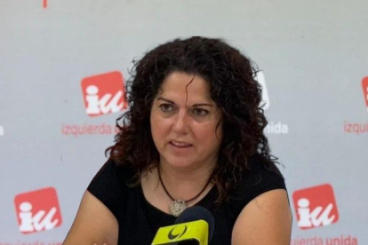 Rosana de Castro, coordinadora provincial de IU en Valladolid.- IUVALLADOLID