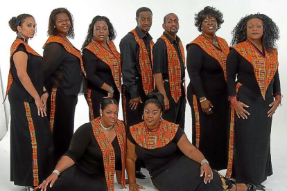 Integrantes del coro Harlem Gospel Choir.-EL MUNDO