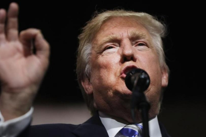 Donald Trump, candidato republicano a la presidencia de EEUU.-AFP / SPENCER PLATT