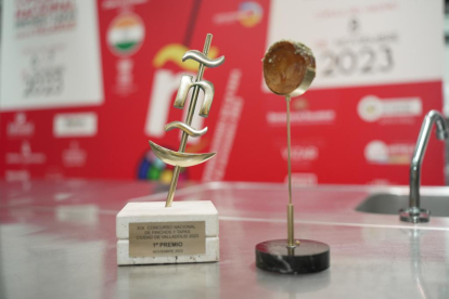 Tapa ganadora del Concurso Nacional de Pinchos y Tapas de Valladolid llamada 'Pucela Roll' - PHOTOGENIC