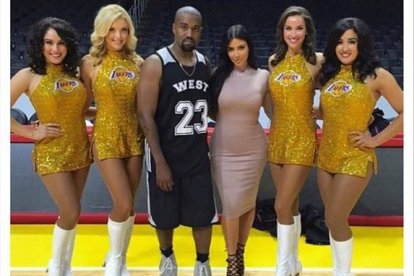 Kim Kardashian alquila el  Staple Centerun de Los Ángeles para celebrar el cumpleaños de su marido, el rapero Kanye West.-