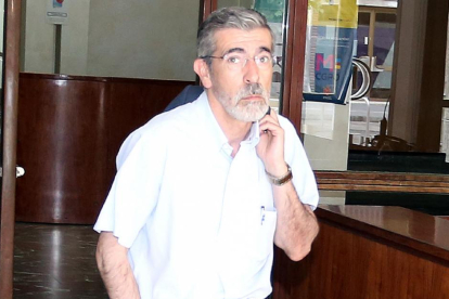 Jesús Rodríguez Recio en los juzgados.-ICAL
