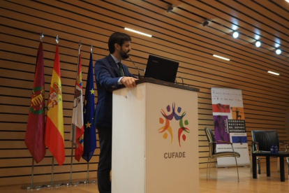 Gerard Esteva, en la presentación del I Congreso de Cufade. / PHOTOGENIC