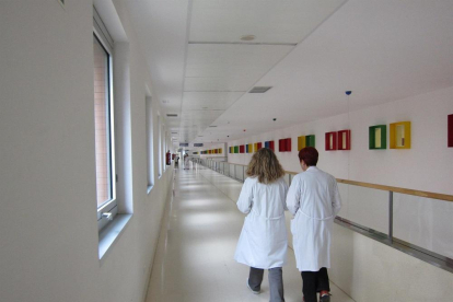 Interior de un centro hospitalario de Castilla y León.-EUROPA PRESS.