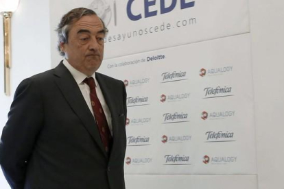 El presidente de la CEOE, Juan Rosell.-EFE / SERGIO BARRENECHEA