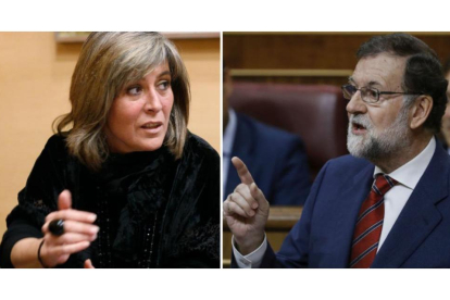 Mariano Rajoy y Núria Marín-EL PERIÓDICO
