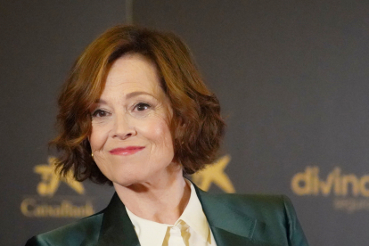 La actriz Sigourney Weaver, Goya Internacional 2024.-ICAL